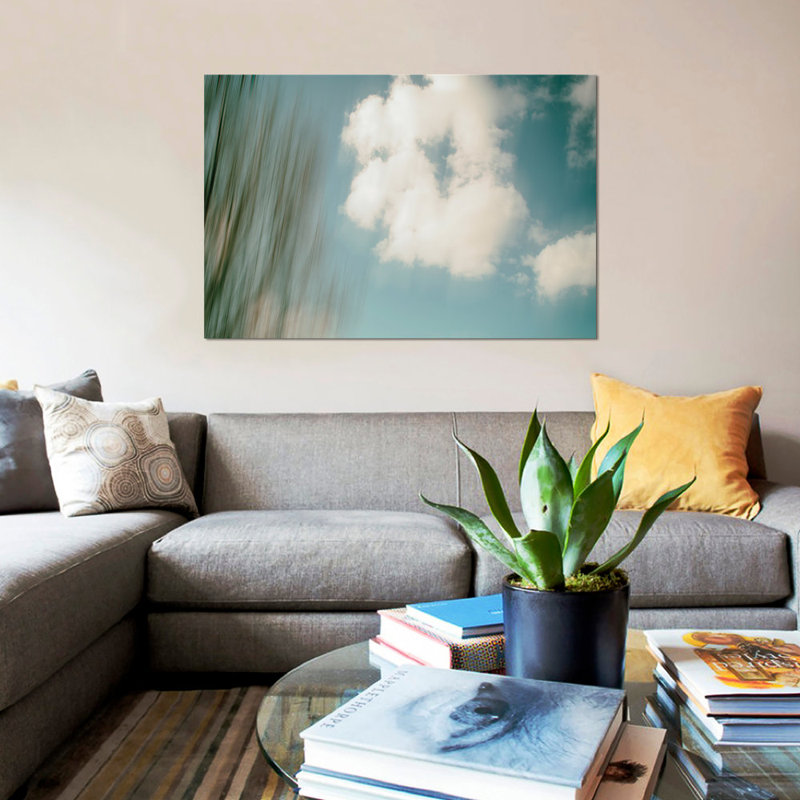 « cloud formations ii », impression sur toile, H 8 po x l 12 po x P 0,75 po, Pas de tapis, Toile tendue