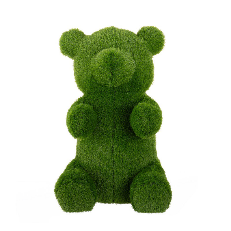 Adriel Bear Plastic Garden Statue, 33cm H x 23cm W x 35cm D