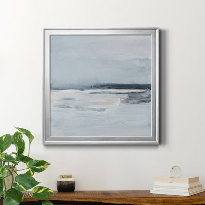 Inky Coastline II - Print on Canvas