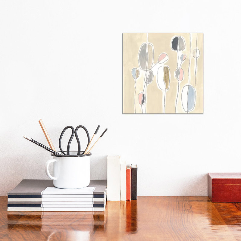 String Garden III by June Erica Vess - Wrapped Canvas Gallery-Wrapped Canvas Giclée, 30.48cm H x 30.48cm W