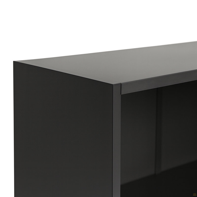 Armoire de rangement à 5 niveaux, Noir