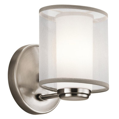 Whitley Steel Armed Sconce