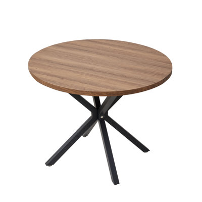 Vintage Style Dining Table - Round Table  For 4 To 6 People - 100 X 77 Cm (W X H)
