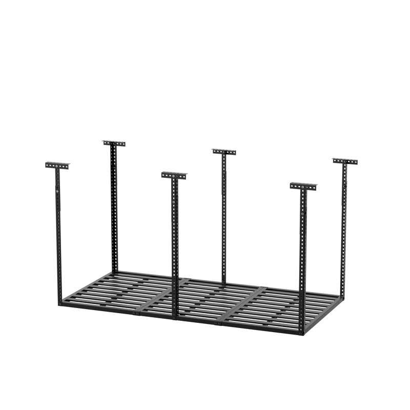 Maxxton 36'' W Steel Height -Adjustable Ceiling Mounted Rack, 40" H X 36" W X 72" D