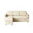 Sylvanis Convertible Sleeper Sofa with Reversible Chaise-1312105184