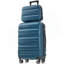 Ensemble 6 pièces de valises rigides en ABS - Valises légères et durables avec deux roues pivotantes, tailles de bagage à main et pour bagages-126941433