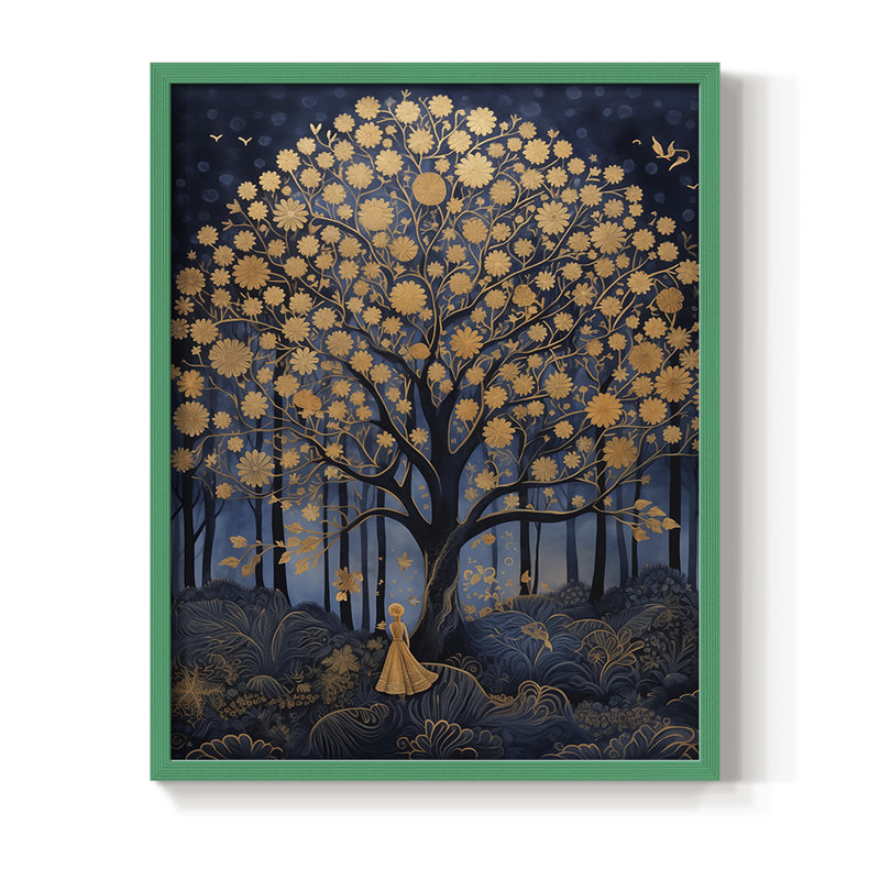 " LANDSCAPES Series CCLII ", Green, 30" H x 24" W
