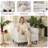 37.8W'' Oversized Upholstered Linen Accent Chair For Living Room & Bedroom – Modern Comfy Armchair With Metal Legs(Set Of 2)-1620387953