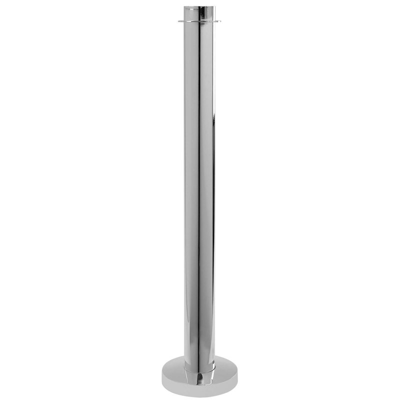 Iron Candlestick, 45 cm H x 11 cm W x 11 cm D