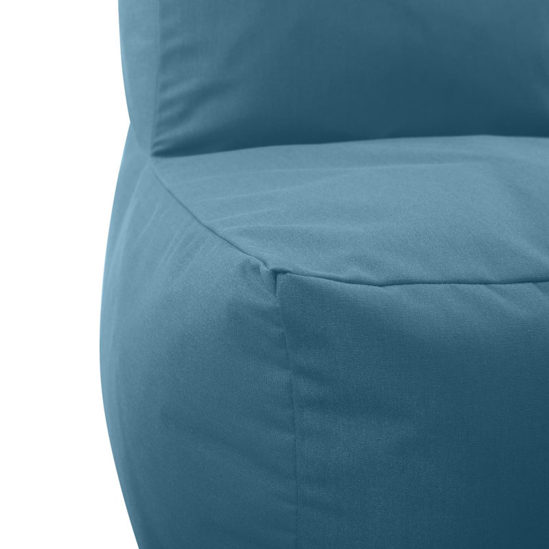 Housse pour pouf d'extérieur Kerttuli, Seascape Canyon, Bleu