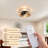 19.6'' Ceiling Fan With Light Kit And Remote Control Included
