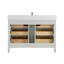 Meuble-lavabo en bois massif 48 po avec comptoir en marbre d'ingénierie 1 po, lavabo simple-106492191-106492186