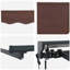 VidaXL Polyester Cover Retractable Patio Awning-125829665-125829652