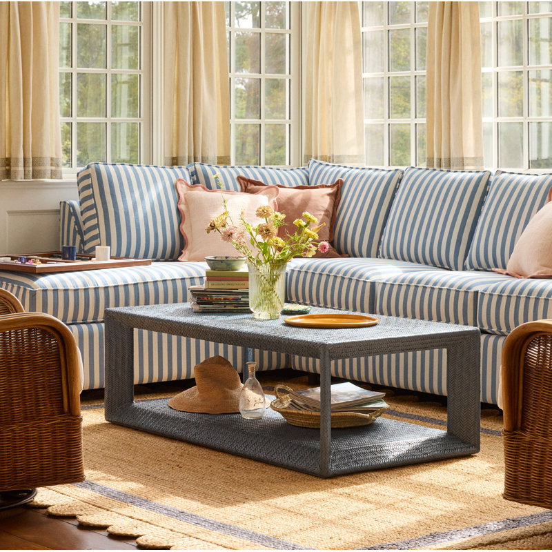 Chloe Single Coffee Table, Ocean