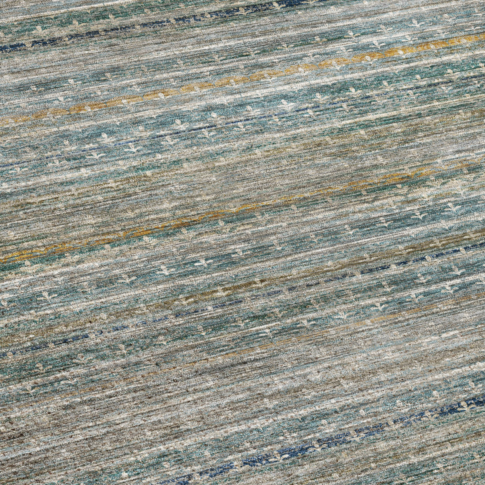 Rug, Teal, 3' x 5'