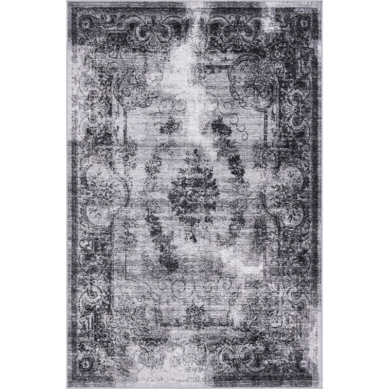 Clevinger Oriental Indoor Rug, Rectangle 5'3" x 8'