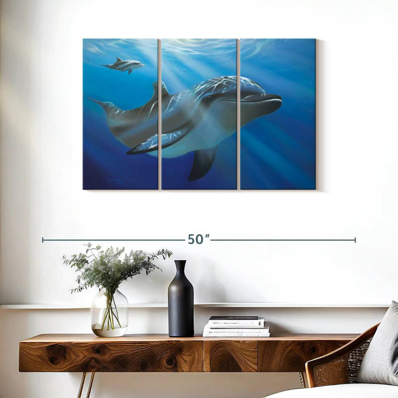 Brampt Evening Dive, 24" H x 38" W