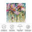 Décoration murale d'extérieur toutes saisons Annelein Beukenkamp «Siberian Iris Mauve»-1413661747