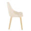 Chaises d'appoint rembourrées en similicuir Paco-88854091