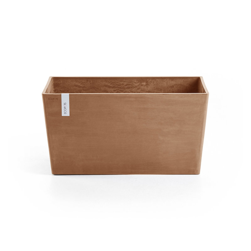 Pot Planter, 15.75" H x 23.5" W x 10.25" D, Terra Cotta