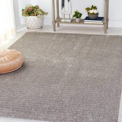 Machine Woven Grey Indoor Rug