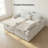 108-Inch High-Resilience Boneless Sponge Sofa With 30 Density, Double-Layer Cloud-Like Cushions, Multiple Combination Options, No Installation Required-1659568542-1659568543