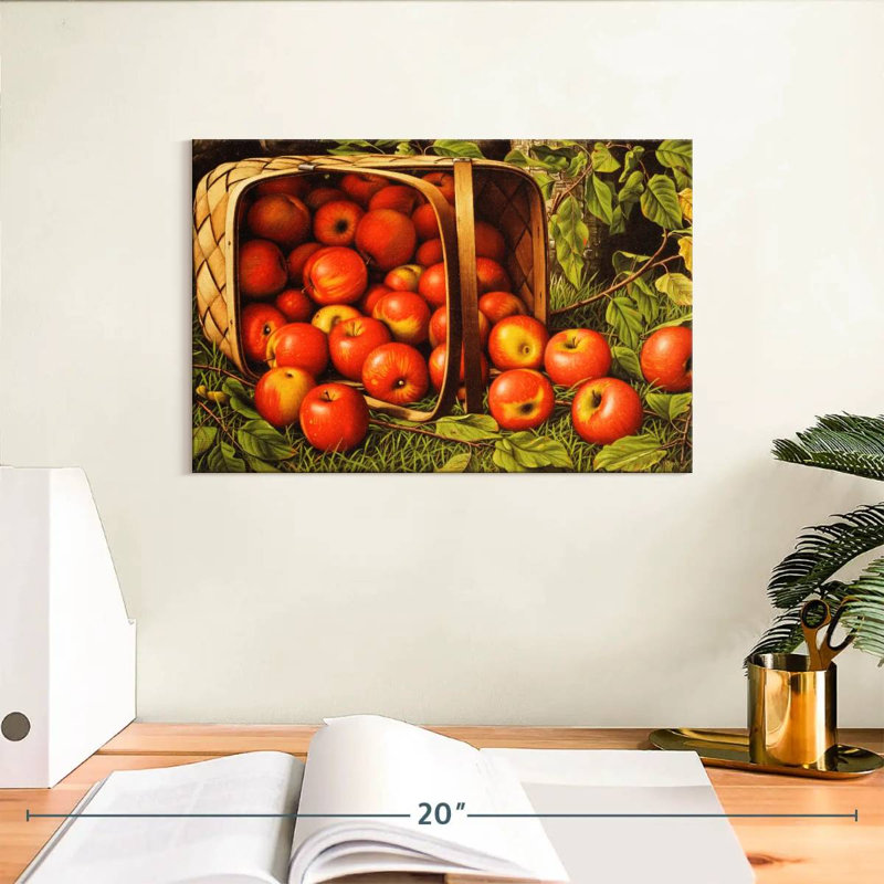 Panier de pommes Yarlin, H 8 po x l 12 po