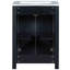 Meuble-lavabo vintage de 24 po avec lavabo en céramique. Bois massif et fabrication. Finition. Portes silencieuses à fermeture en douceur. Tablette de rangement réglable. Lavabo 24 po x 18,3 po x 33,8 po. Couleur. Grand espace de rangement.