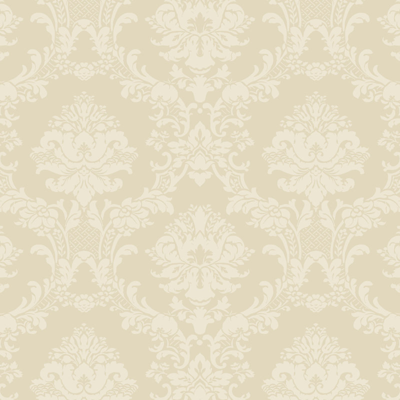 Rouleau de papier peint L 33 pi x l 20,7 po Cheltenham, Crème
