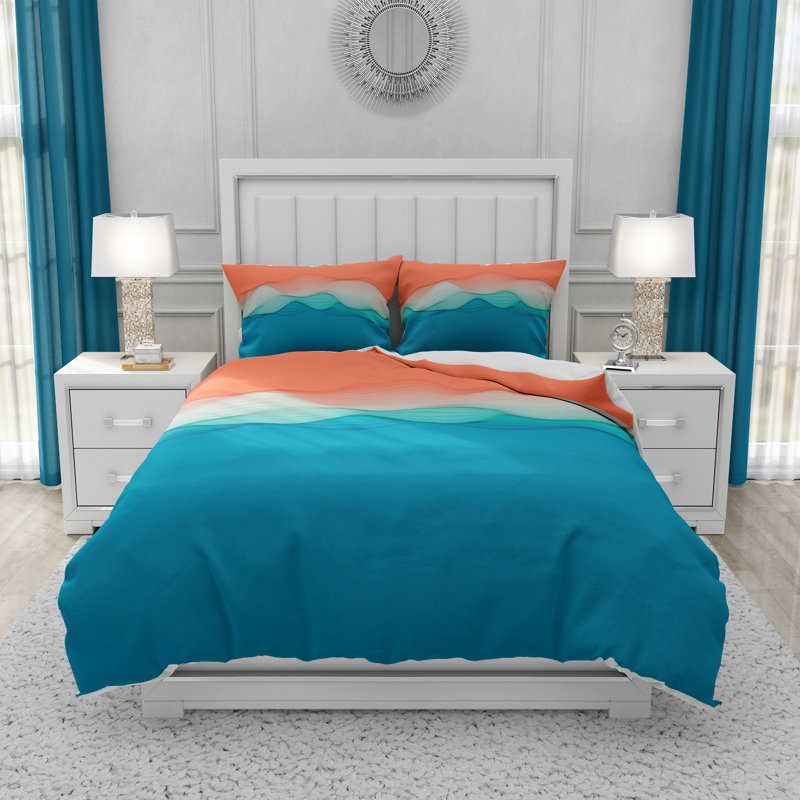 Solid Duvet Cover, King Duvet Cover + 2 King Shams
