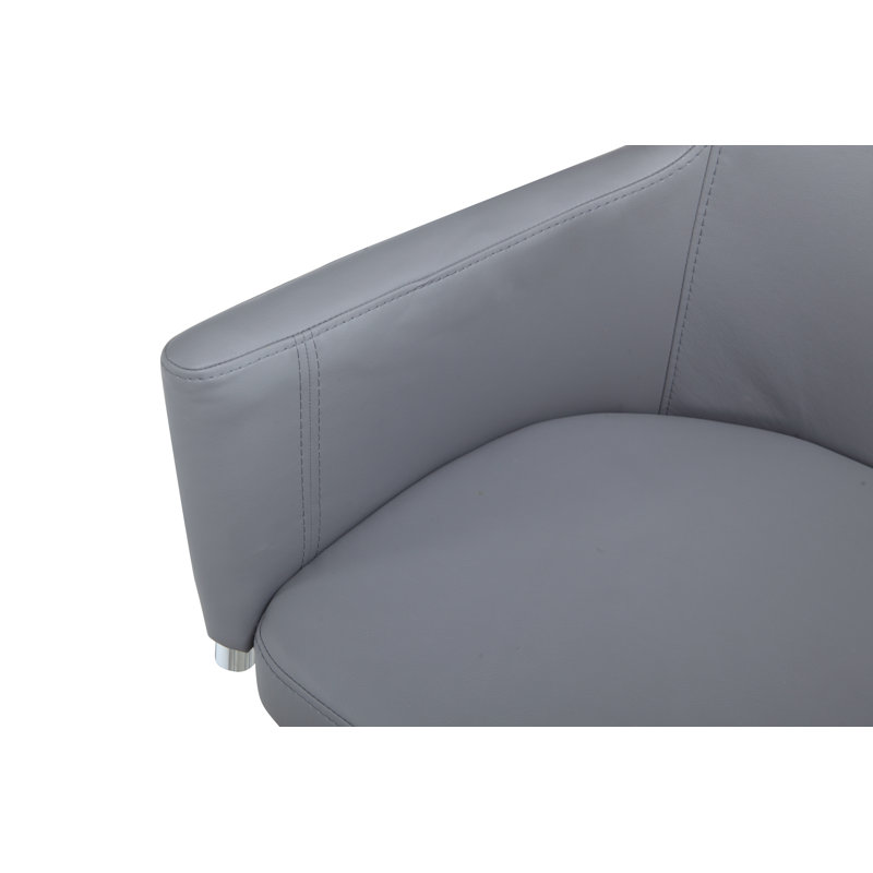 Tabouret de bar Beisel, Gris, Tabouret de bar (siège d'une hauteur de 29,92 po)