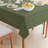 East Urban Home 100% Cotton Floral Rectangular Tablecloth-1718015203