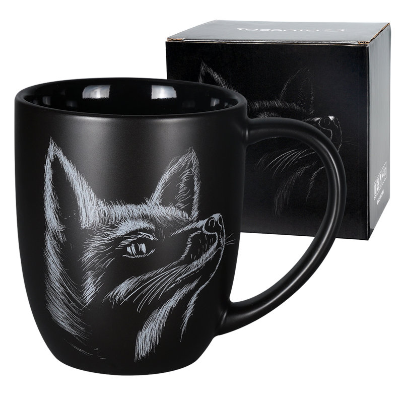 Tasse à café en céramique Fox
