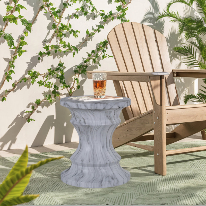 Table d'appoint d'extérieur pour terrasse
