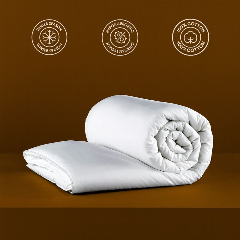 MHG Living 13.5 Tog Winter Duvet Breathable Bedding for Cold Nights - Available Single/Double/King/Super King , Double