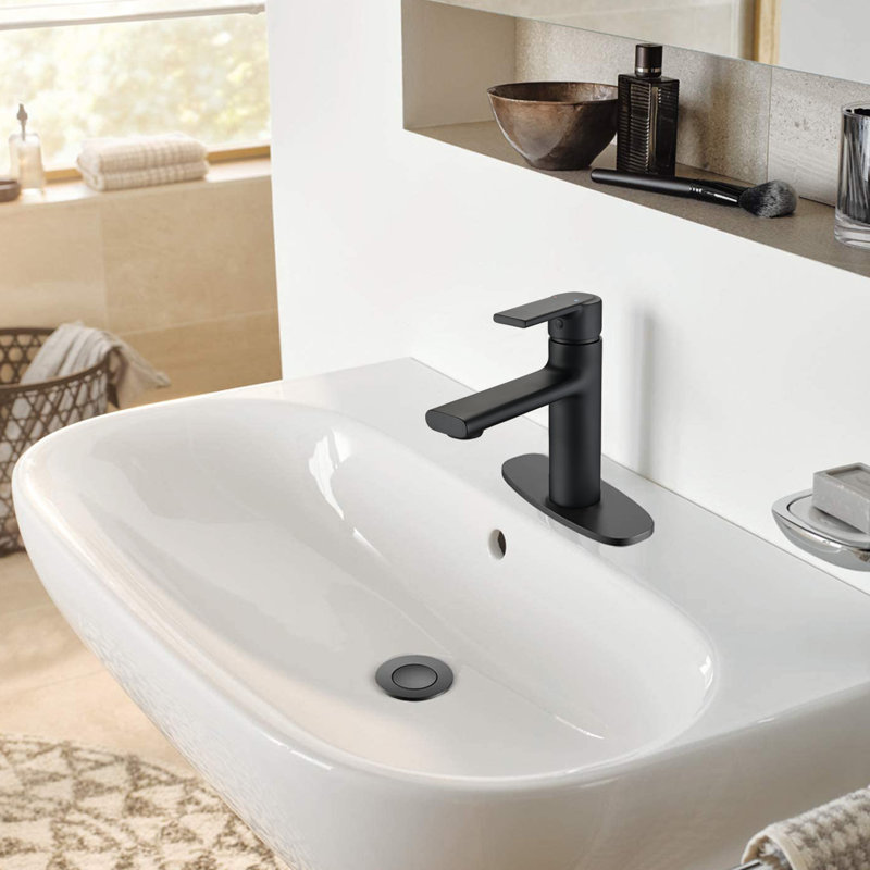 Single-Hole Single-handle Bathroom Faucet