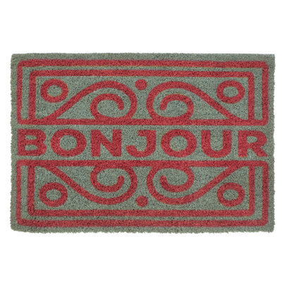 Markert Non-Slip Geometric Doormat
