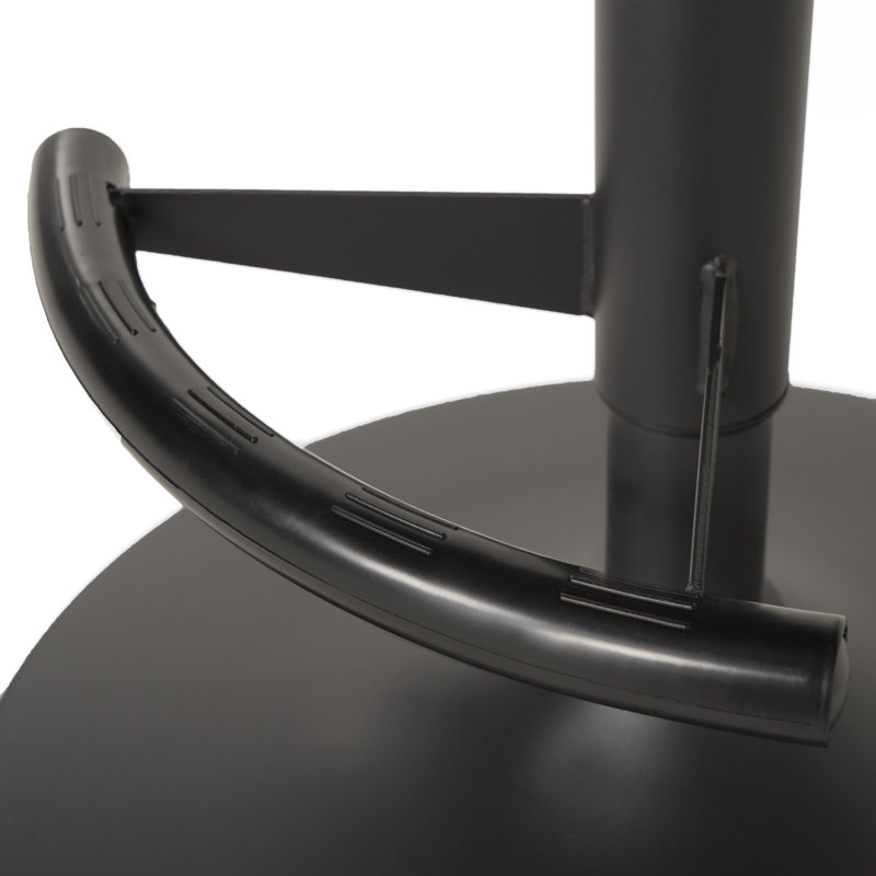 Ehrenfried Outdoor Swivel Bar Stool, Espresso