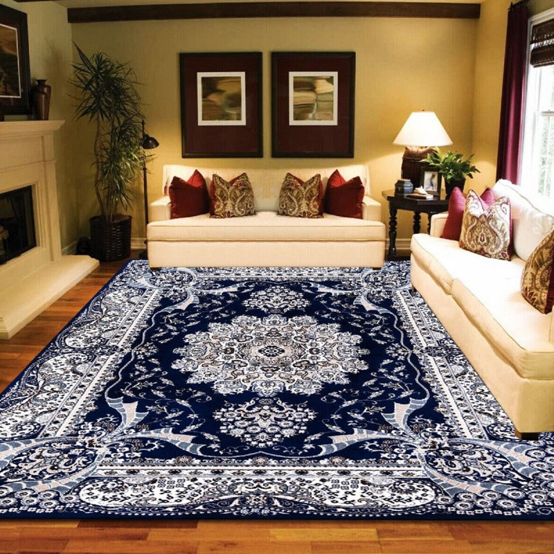Raine Floral Area Rug, Rectangle 60 x 110cm