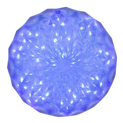 6" Crystal Balls LED Outdoor Novelty Light