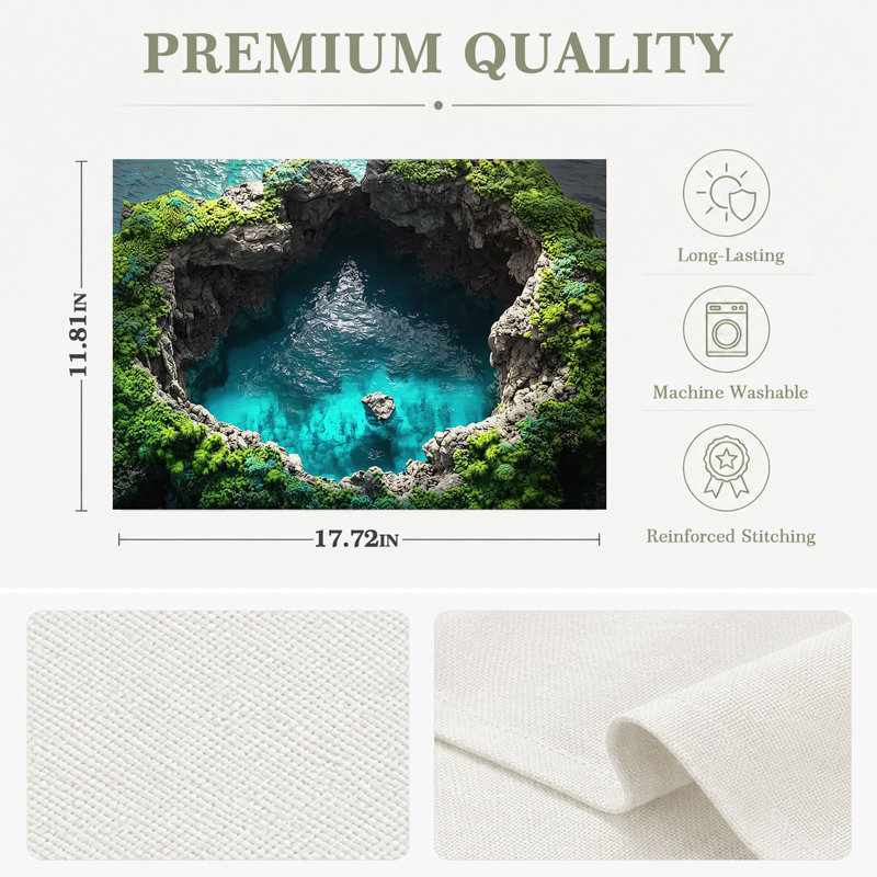 Ensemble de table rectangulaire en polyester