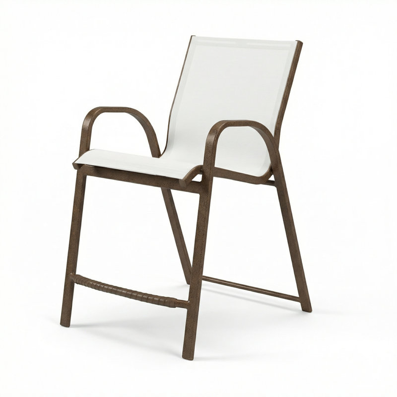Tabouret de bar, Blanc / Âge du bronze
