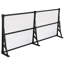 Dakota Fields 2cm W x 0.9cm D Plastic Clear Cover Retractable Door / Window Awning-1474603526