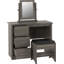 Kelton Dressing Table Set with Mirror-632654208