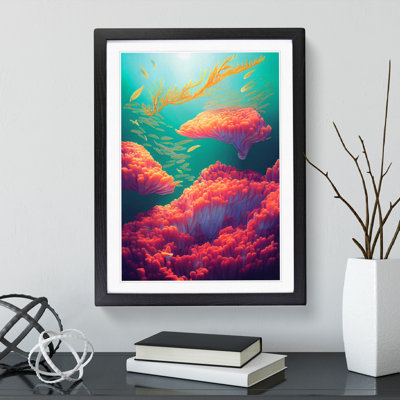 Beautiful Coral - Single Picture Frame Print