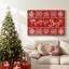 Fair Isle Snowflake I, reproduction d'art sur toile-827533964-827533961