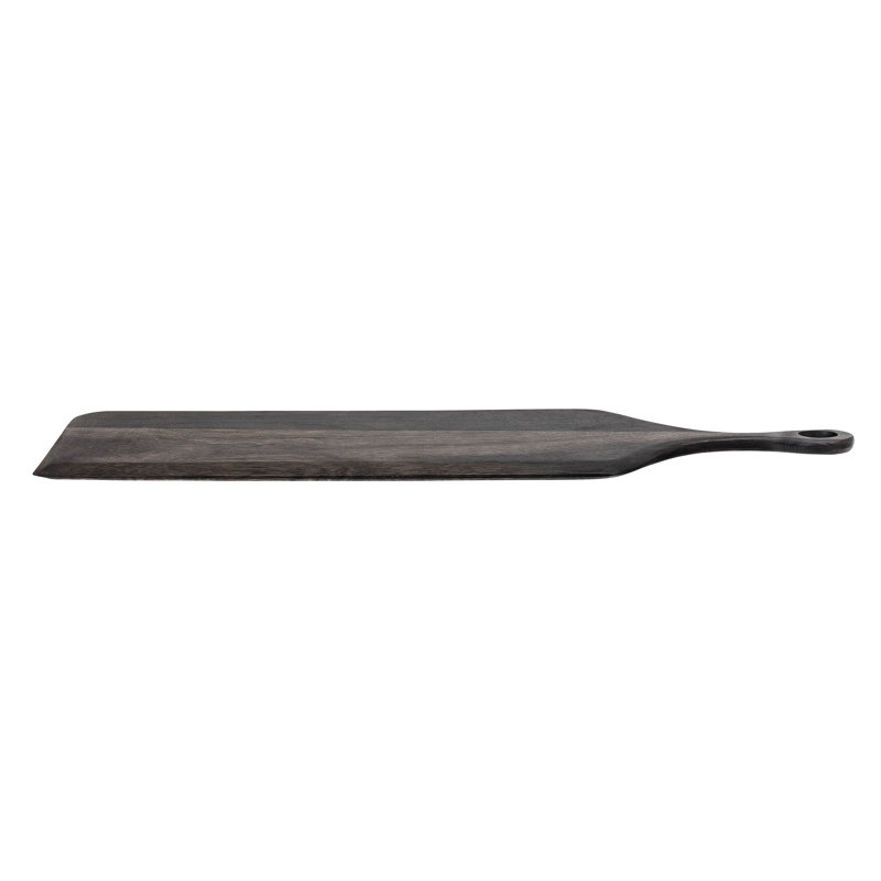Planche à découper en bois d'acacia massif Ivar, L 10 po x L 28,25 po