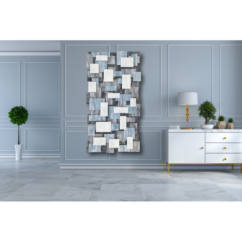 Glacial Handmade Glass Wall Decor