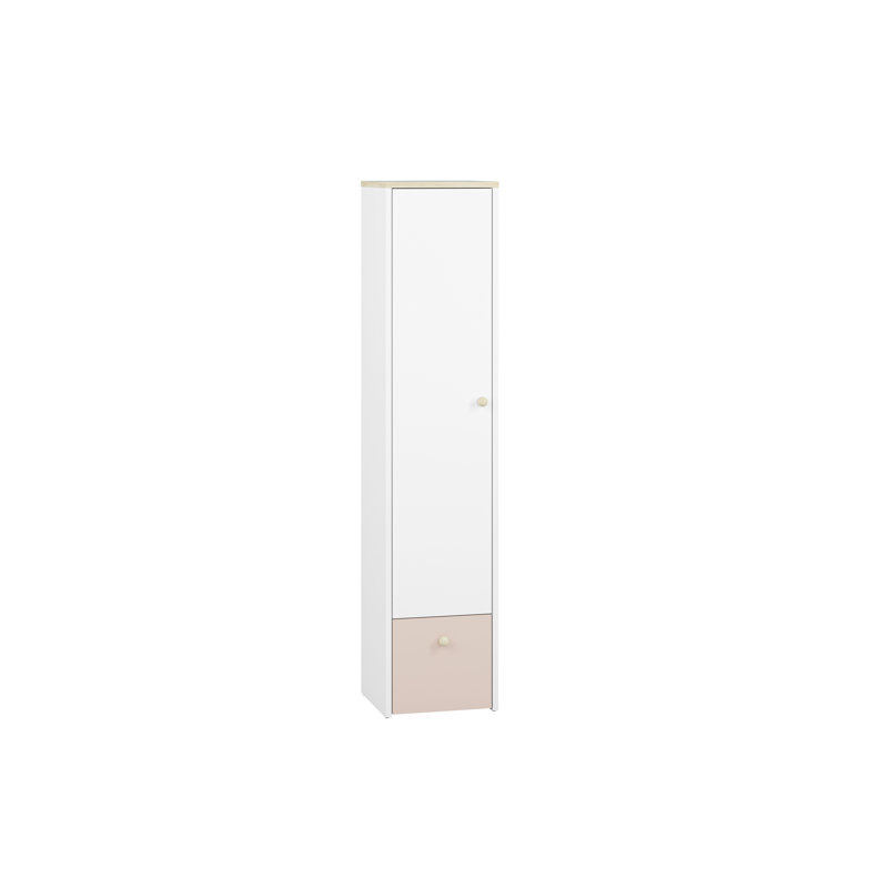 192.7cm H x 42.3cm W Geometric Bookcase