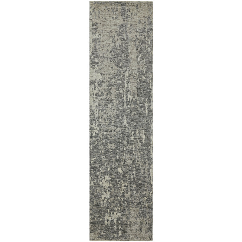 Tapis en laine noué à la main Nomad Haven, 2 pi 6 po x 10 pi